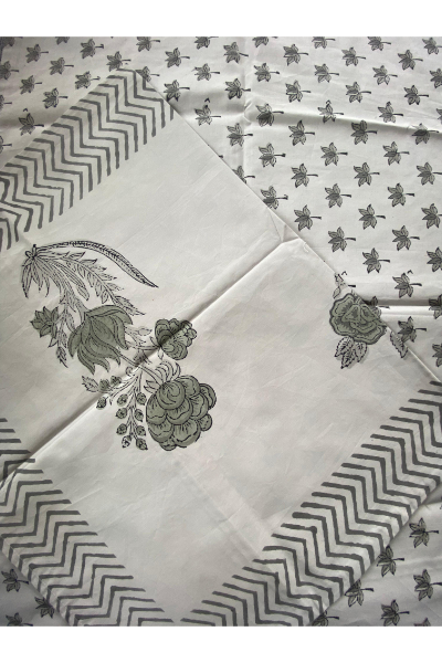 Queen Size Bedsheet with Two Pillow Cases - 182